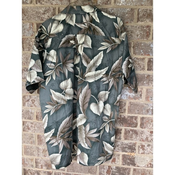 Palmwave Hawaii Men's Tropical Print Shirt sz L - Picture 6 of 9